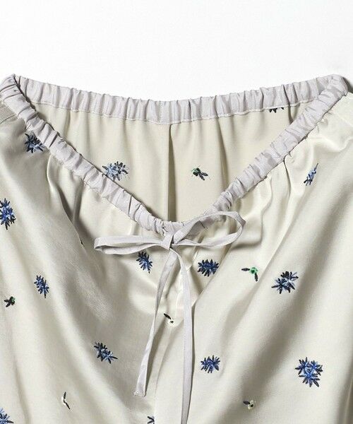 BEAUTY&YOUTH UNITED ARROWS / ビューティー&ユース ユナイテッドアローズ その他パンツ | フラワー エンブロイダリー ドローストリング パンツ ウォッシャブル | 詳細17