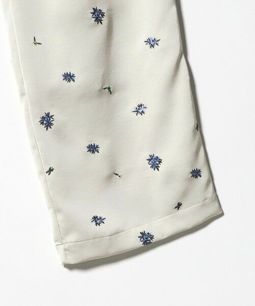 BEAUTY&YOUTH UNITED ARROWS / ビューティー&ユース ユナイテッドアローズ その他パンツ | フラワー エンブロイダリー ドローストリング パンツ ウォッシャブル | 詳細18