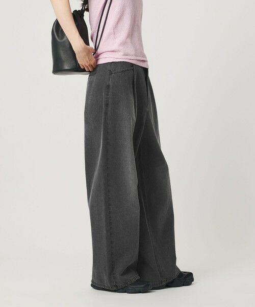 BEAUTY&YOUTH UNITED ARROWS / ビューティー&ユース ユナイテッドアローズ デニムパンツ | 【WEB限定】タックワイド デニムパンツ | 詳細2