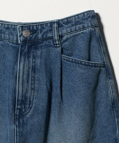 BEAUTY&YOUTH UNITED ARROWS / ビューティー&ユース ユナイテッドアローズ デニムパンツ | 【WEB限定】タックワイド デニムパンツ | 詳細18