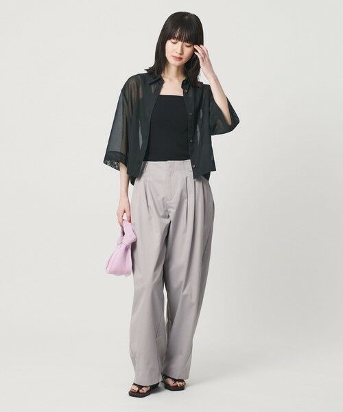 BEAUTY&YOUTH UNITED ARROWS / ビューティー&ユース ユナイテッドアローズ チノ・ワークパンツ | 【WEB限定】バレルワイドチノパンツ ウォッシャブル | 詳細9
