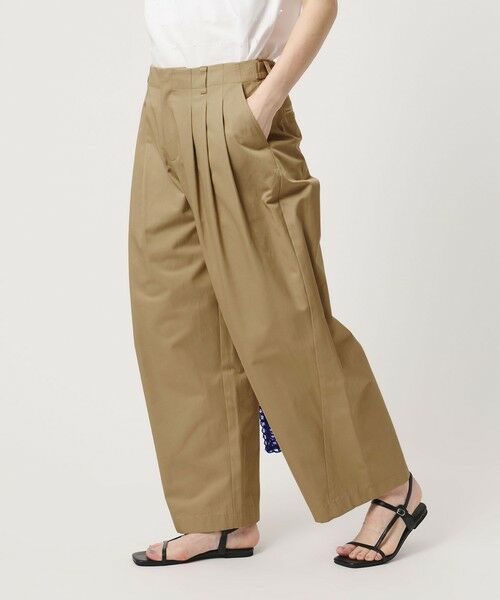 BEAUTY&YOUTH UNITED ARROWS / ビューティー&ユース ユナイテッドアローズ チノ・ワークパンツ | 【WEB限定】バレルワイドチノパンツ ウォッシャブル | 詳細27