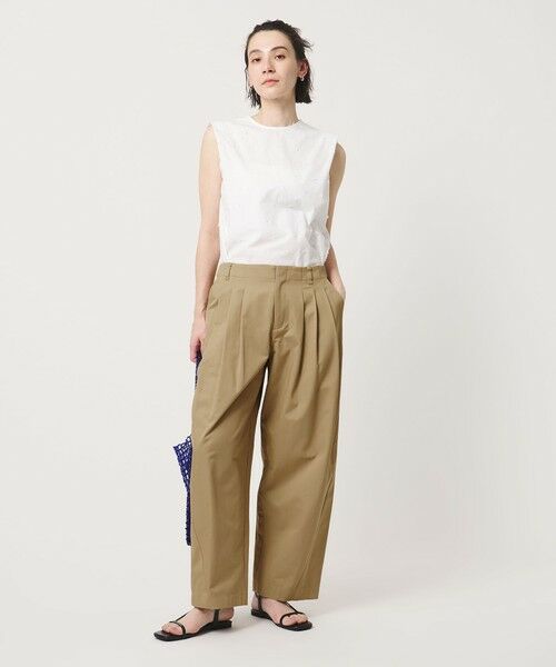 BEAUTY&YOUTH UNITED ARROWS / ビューティー&ユース ユナイテッドアローズ チノ・ワークパンツ | 【WEB限定】バレルワイドチノパンツ ウォッシャブル | 詳細29