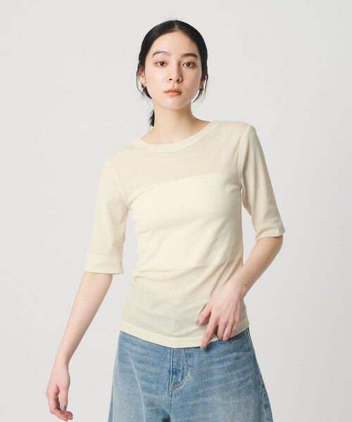 BEAUTY&YOUTH UNITED ARROWS / ビューティー&ユース ユナイテッドアローズ カットソー | ポリエステル 2WAY コンパクトカットソー | 詳細4