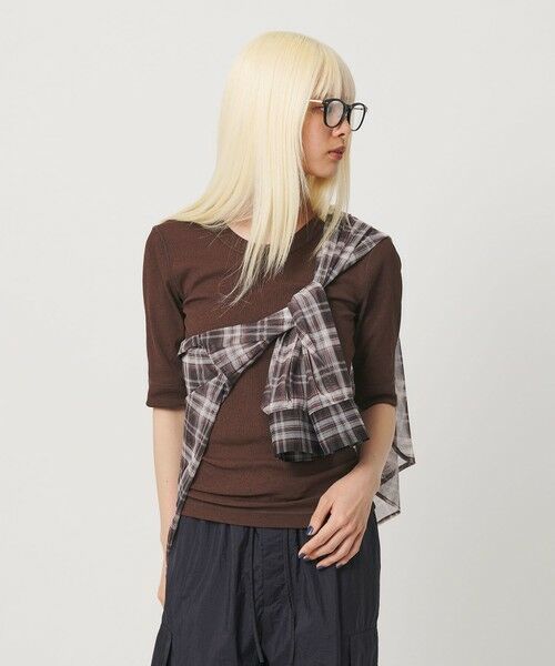 BEAUTY&YOUTH UNITED ARROWS / ビューティー&ユース ユナイテッドアローズ カットソー | ポリエステル 2WAY コンパクトカットソー | 詳細22
