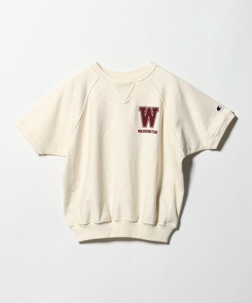 BEAUTY&YOUTH UNITED ARROWS / ビューティー&ユース ユナイテッドアローズ スウェット | 【別注】＜Champion＞ロゴスウェット ショートスリーブ プルオーバー | 詳細6