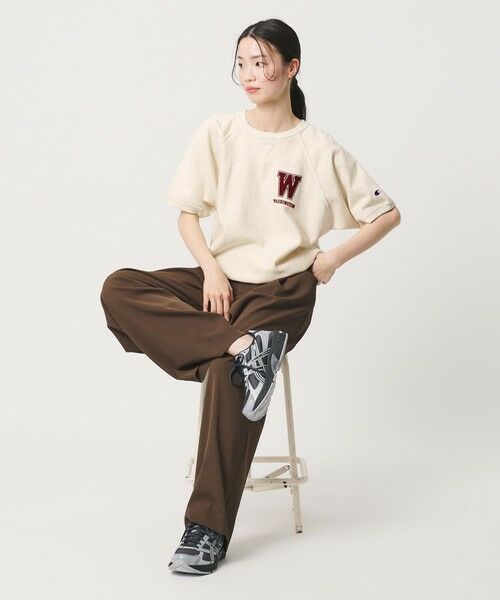 BEAUTY&YOUTH UNITED ARROWS / ビューティー&ユース ユナイテッドアローズ スウェット | 【別注】＜Champion＞ロゴスウェット ショートスリーブ プルオーバー | 詳細2