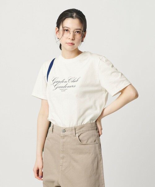 BEAUTY&YOUTH UNITED ARROWS / ビューティー&ユース ユナイテッドアローズ Tシャツ | コットン ロゴ Tシャツ | 詳細1