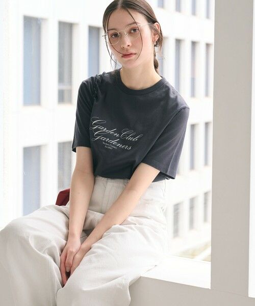 BEAUTY&YOUTH UNITED ARROWS / ビューティー&ユース ユナイテッドアローズ Tシャツ | コットン ロゴ Tシャツ | 詳細4