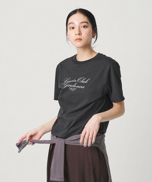 BEAUTY&YOUTH UNITED ARROWS / ビューティー&ユース ユナイテッドアローズ Tシャツ | コットン ロゴ Tシャツ | 詳細9