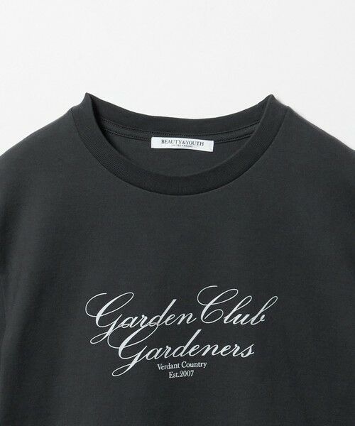 BEAUTY&YOUTH UNITED ARROWS / ビューティー&ユース ユナイテッドアローズ Tシャツ | コットン ロゴ Tシャツ | 詳細14