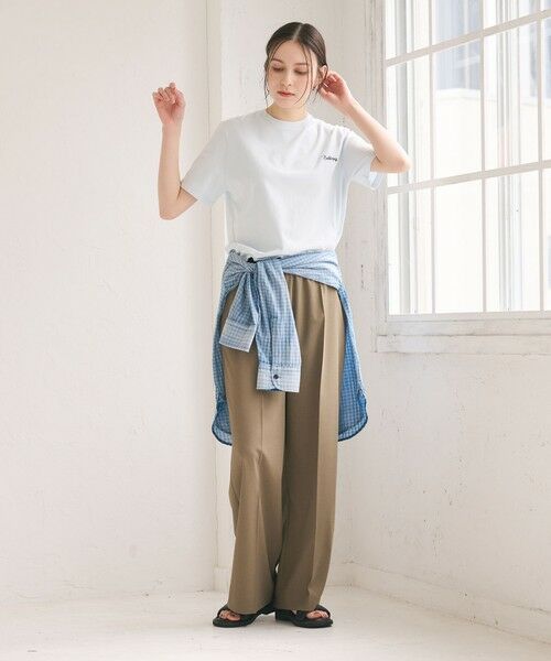 BEAUTY&YOUTH UNITED ARROWS / ビューティー&ユース ユナイテッドアローズ Tシャツ | コットン ロゴ Tシャツ | 詳細21