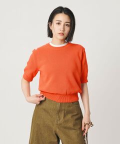 BEAUTY&YOUTH UNITED ARROWS / ビューティー&ユース ユナイテッドアローズ ニット・セーター | コイルニット ショートスリーブ プルオーバー ウォッシャブル