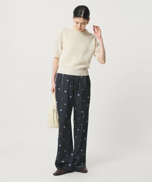 BEAUTY&YOUTH UNITED ARROWS / ビューティー&ユース ユナイテッドアローズ ニット・セーター | コイルニット ショートスリーブ プルオーバー ウォッシャブル | 詳細3