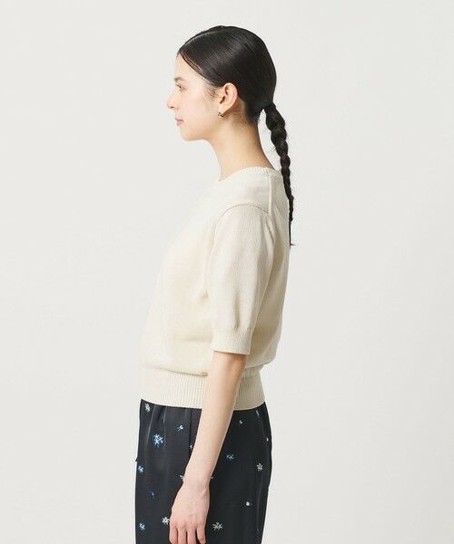 BEAUTY&YOUTH UNITED ARROWS / ビューティー&ユース ユナイテッドアローズ ニット・セーター | コイルニット ショートスリーブ プルオーバー ウォッシャブル | 詳細5