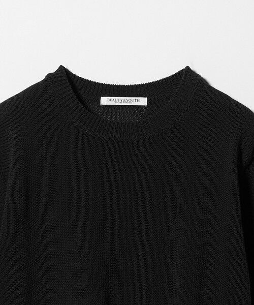 BEAUTY&YOUTH UNITED ARROWS / ビューティー&ユース ユナイテッドアローズ ニット・セーター | コイルニット ショートスリーブ プルオーバー ウォッシャブル | 詳細14