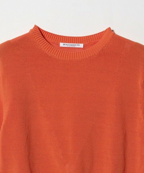 BEAUTY&YOUTH UNITED ARROWS / ビューティー&ユース ユナイテッドアローズ ニット・セーター | コイルニット ショートスリーブ プルオーバー ウォッシャブル | 詳細21