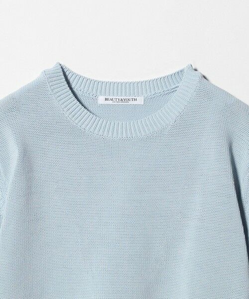 BEAUTY&YOUTH UNITED ARROWS / ビューティー&ユース ユナイテッドアローズ ニット・セーター | コイルニット ショートスリーブ プルオーバー ウォッシャブル | 詳細22