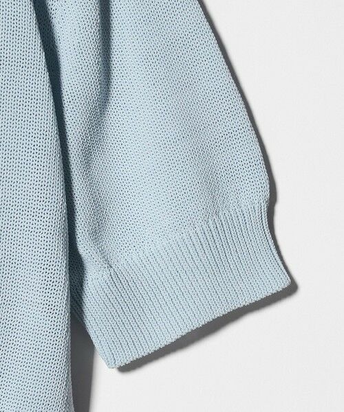 BEAUTY&YOUTH UNITED ARROWS / ビューティー&ユース ユナイテッドアローズ ニット・セーター | コイルニット ショートスリーブ プルオーバー ウォッシャブル | 詳細23