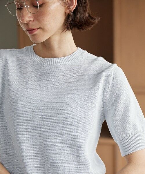 BEAUTY&YOUTH UNITED ARROWS / ビューティー&ユース ユナイテッドアローズ ニット・セーター | コイルニット ショートスリーブ プルオーバー ウォッシャブル | 詳細17