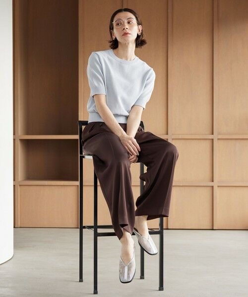 BEAUTY&YOUTH UNITED ARROWS / ビューティー&ユース ユナイテッドアローズ ニット・セーター | コイルニット ショートスリーブ プルオーバー ウォッシャブル | 詳細19