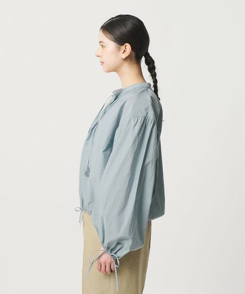 BEAUTY&YOUTH UNITED ARROWS / ビューティー&ユース ユナイテッドアローズ シャツ・ブラウス | コットンナイロン ボリューム スキッパー ブラウス | 詳細17