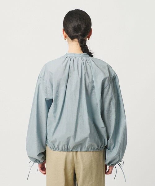 BEAUTY&YOUTH UNITED ARROWS / ビューティー&ユース ユナイテッドアローズ シャツ・ブラウス | コットンナイロン ボリューム スキッパー ブラウス | 詳細18