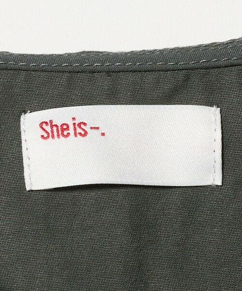 BEAUTY&YOUTH UNITED ARROWS / ビューティー&ユース ユナイテッドアローズ シャツ・ブラウス | ＜She is-.＞レースアップ セーラーカラー ブラウス | 詳細11