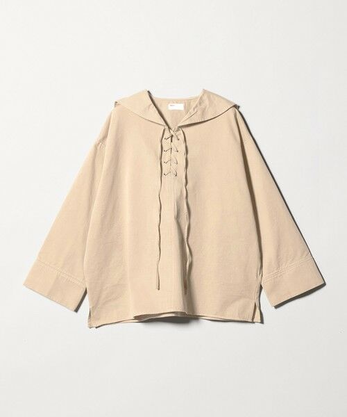 BEAUTY&YOUTH UNITED ARROWS / ビューティー&ユース ユナイテッドアローズ シャツ・ブラウス | ＜She is-.＞レースアップ セーラーカラー ブラウス | 詳細19