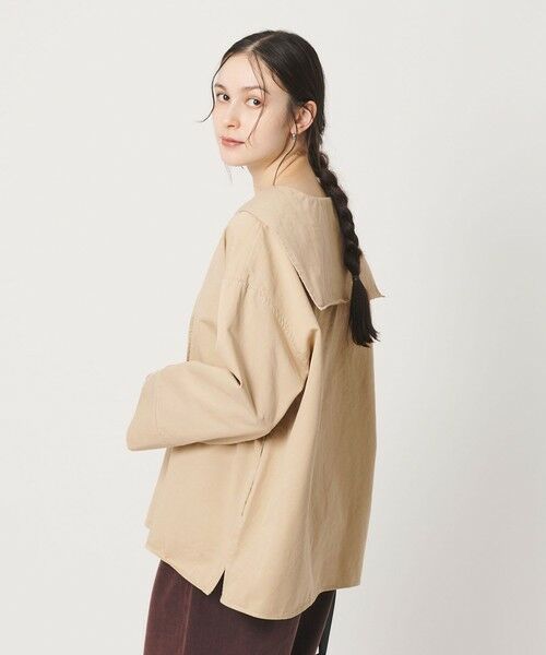 BEAUTY&YOUTH UNITED ARROWS / ビューティー&ユース ユナイテッドアローズ シャツ・ブラウス | ＜She is-.＞レースアップ セーラーカラー ブラウス | 詳細14