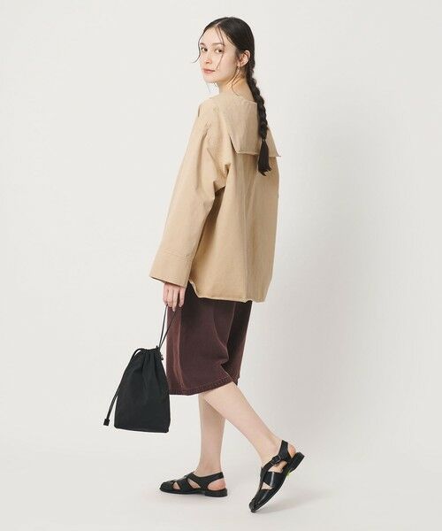 BEAUTY&YOUTH UNITED ARROWS / ビューティー&ユース ユナイテッドアローズ シャツ・ブラウス | ＜She is-.＞レースアップ セーラーカラー ブラウス | 詳細15