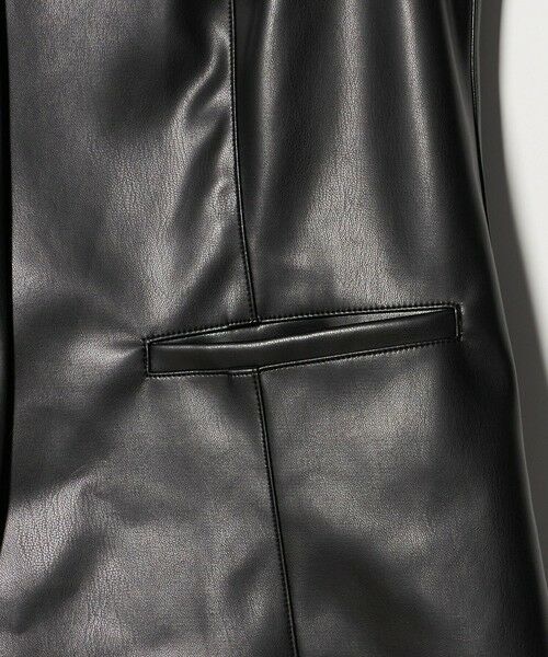 BEAUTY&YOUTH UNITED ARROWS / ビューティー&ユース ユナイテッドアローズ ベスト | レザーライク ベスト | 詳細11