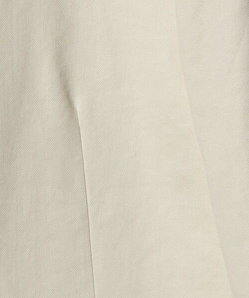 BEAUTY&YOUTH UNITED ARROWS / ビューティー&ユース ユナイテッドアローズ ノーカラージャケット | 麻ブレンド カラーレス シングル ジャケット UVカット | 詳細7