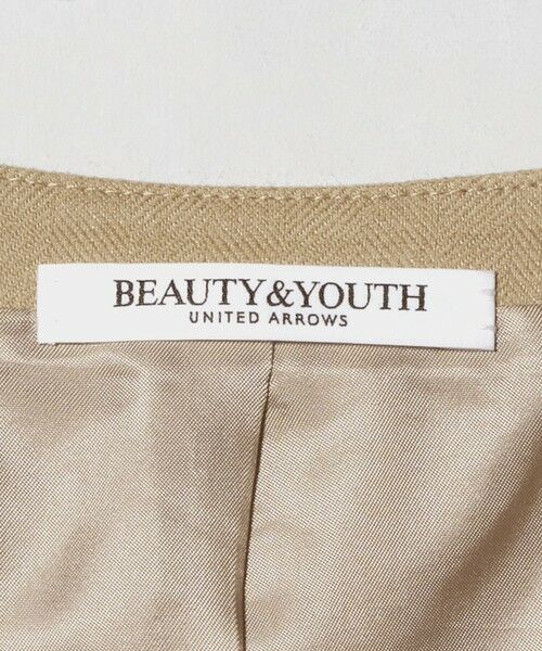 BEAUTY&YOUTH UNITED ARROWS / ビューティー&ユース ユナイテッドアローズ ノーカラージャケット | 麻ブレンド カラーレス シングル ジャケット UVカット | 詳細19
