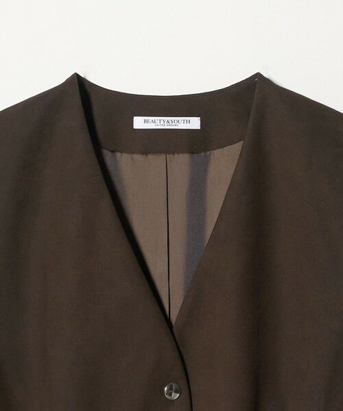 BEAUTY&YOUTH UNITED ARROWS / ビューティー&ユース ユナイテッドアローズ ベスト | スエードライク ベスト | 詳細11