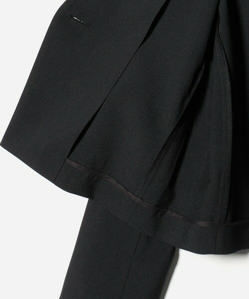 BEAUTY&YOUTH UNITED ARROWS / ビューティー&ユース ユナイテッドアローズ ノーカラージャケット | ポリエステルブレンド カラーレス ショートジャケット | 詳細9