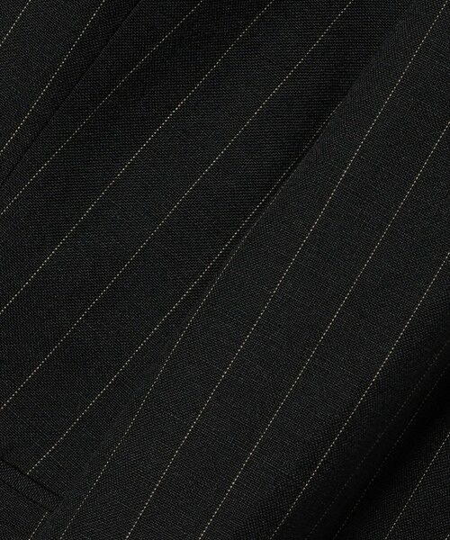 BEAUTY&YOUTH UNITED ARROWS / ビューティー&ユース ユナイテッドアローズ ノーカラージャケット | 麻ブレンド ストライプ カラーレス ジャケット | 詳細13