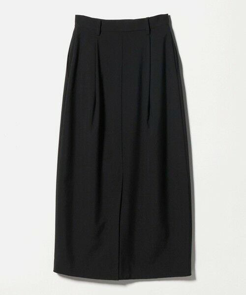BEAUTY&YOUTH UNITED ARROWS / ビューティー&ユース ユナイテッドアローズ ロング・マキシ丈スカート | ポリエステルブレンド タックスカート | 詳細5