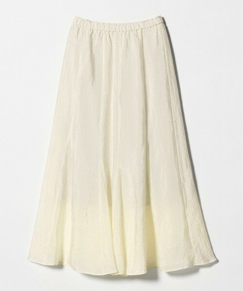 BEAUTY&YOUTH UNITED ARROWS / ビューティー&ユース ユナイテッドアローズ ロング・マキシ丈スカート | セルロースナイロン ワッシャーロングスカート ウォッシャブル | 詳細4