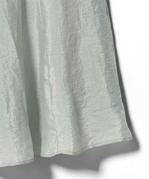 BEAUTY&YOUTH UNITED ARROWS / ビューティー&ユース ユナイテッドアローズ ロング・マキシ丈スカート | セルロースナイロン ワッシャーロングスカート ウォッシャブル | 詳細14