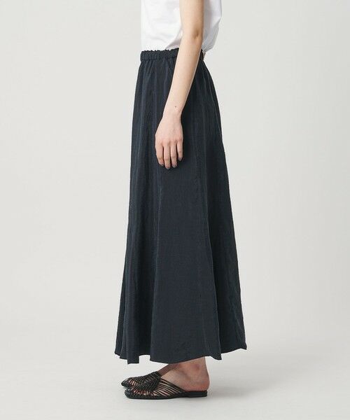 BEAUTY&YOUTH UNITED ARROWS / ビューティー&ユース ユナイテッドアローズ ロング・マキシ丈スカート | セルロースナイロン ワッシャーロングスカート ウォッシャブル | 詳細21