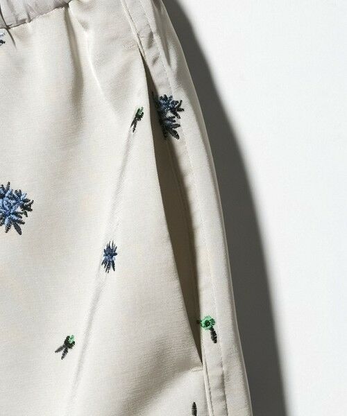 BEAUTY&YOUTH UNITED ARROWS / ビューティー&ユース ユナイテッドアローズ ロング・マキシ丈スカート | フラワー エンブロイダリー ドローストリング スカート ウォッシャブル | 詳細16