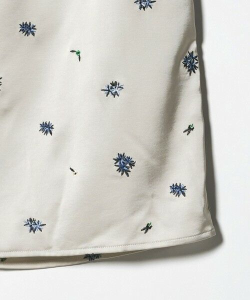 BEAUTY&YOUTH UNITED ARROWS / ビューティー&ユース ユナイテッドアローズ ロング・マキシ丈スカート | フラワー エンブロイダリー ドローストリング スカート ウォッシャブル | 詳細18