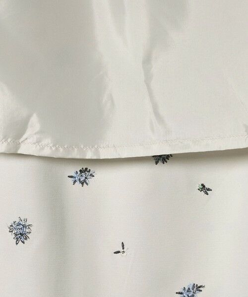 BEAUTY&YOUTH UNITED ARROWS / ビューティー&ユース ユナイテッドアローズ ロング・マキシ丈スカート | フラワー エンブロイダリー ドローストリング スカート ウォッシャブル | 詳細21