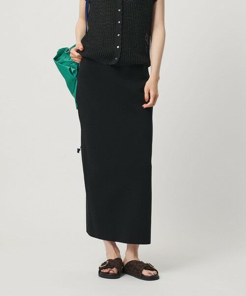 BEAUTY&YOUTH UNITED ARROWS / ビューティー&ユース ユナイテッドアローズ ロング・マキシ丈スカート | 【WEB限定 Wardrobe DAILY MINIMAL】ミラノリブ ニットスカート ウォッシャブル | 詳細1
