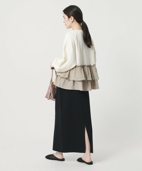 BEAUTY&YOUTH UNITED ARROWS / ビューティー&ユース ユナイテッドアローズ ロング・マキシ丈スカート | 【WEB限定 Wardrobe DAILY MINIMAL】ミラノリブ ニットスカート ウォッシャブル | 詳細7