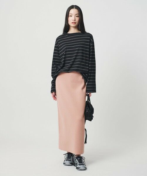 BEAUTY&YOUTH UNITED ARROWS / ビューティー&ユース ユナイテッドアローズ ロング・マキシ丈スカート | 【WEB限定 Wardrobe DAILY MINIMAL】ミラノリブ ニットスカート ウォッシャブル | 詳細19