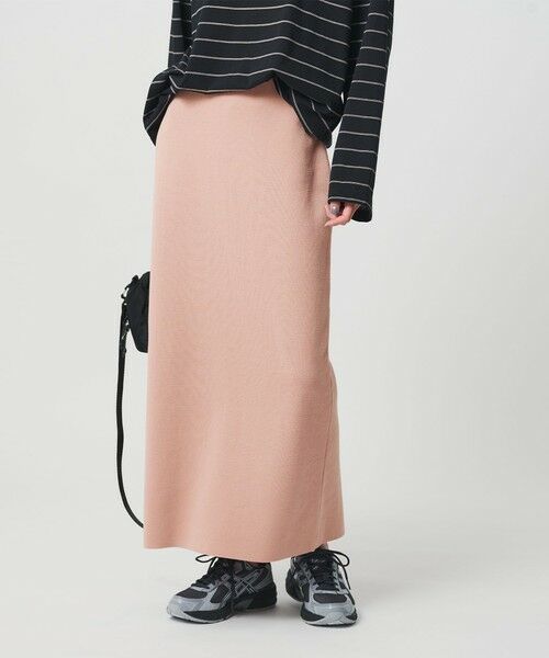 BEAUTY&YOUTH UNITED ARROWS / ビューティー&ユース ユナイテッドアローズ ロング・マキシ丈スカート | 【WEB限定 Wardrobe DAILY MINIMAL】ミラノリブ ニットスカート ウォッシャブル | 詳細20