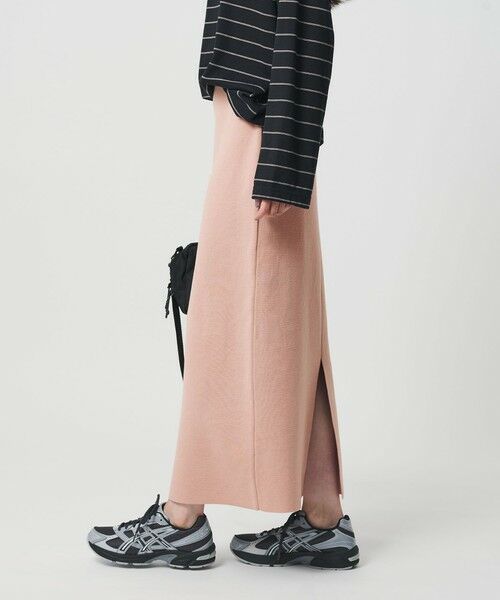 BEAUTY&YOUTH UNITED ARROWS / ビューティー&ユース ユナイテッドアローズ ロング・マキシ丈スカート | 【WEB限定 Wardrobe DAILY MINIMAL】ミラノリブ ニットスカート ウォッシャブル | 詳細21