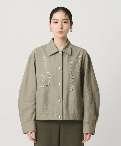 BEAUTY&YOUTH UNITED ARROWS / ビューティー&ユース ユナイテッドアローズ ブルゾン | コットン メタルモチーフ ブルゾン | 詳細4